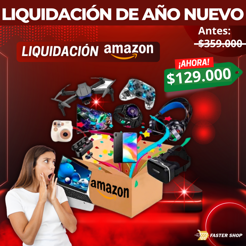 ¡RECIBE UNA CAJA CON PRODUCTOS PREMIUM DE 1º CALIDAD EN LIQUIDACIÓN DE 2025 EN AMAZON